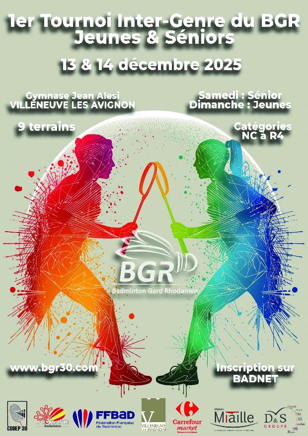 1er Tournoi Intergenres du BGR - Seniors et Jeunes